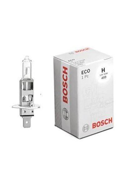 Bosch 12V 55W P14,5 H1 Ampül Seti - 2'li Paket, Yüksek