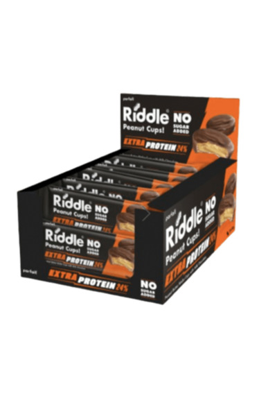 Riddle Peanut Butter Cups Extra Protein Sugar Free 50g 15 Pieces