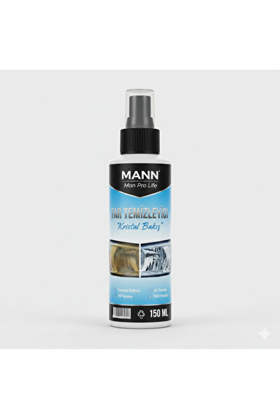 MANN Pro RAIN-SHIELD Yağmur Kaydırıcı Su Itici Oto Ayna Kask Araba Camı 150 ML