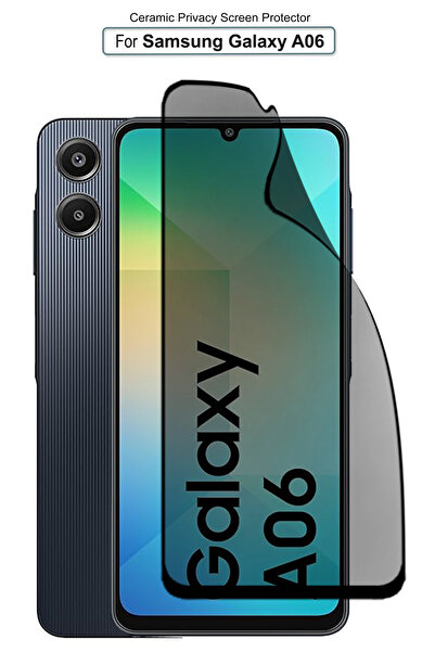 Generic Samsung Galaxy A06 - Matte Ceramic Privacy Screen Prortector
