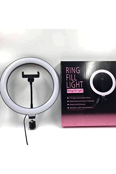 RİNG FİLL LİGHT مصباح رينغ تصوير دائري مقاس 26 سم - 10
