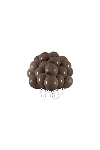 MFM Coffee Chocolate Color Balloon 100 Pieces