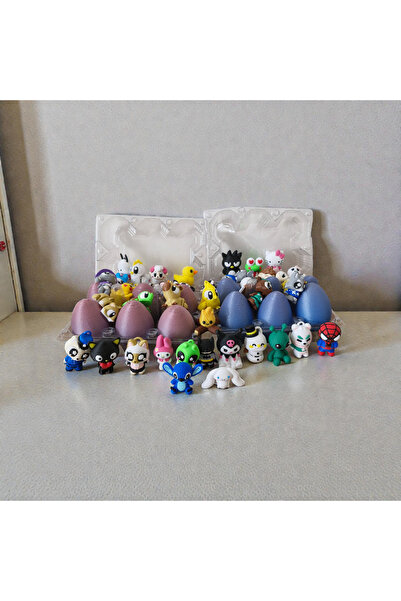 3D ORE Rengarenk Seri 6'lı Çatlayan Yumurta