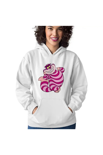 OEM Women's Sweatshirt Alice in Wonderland Cheshire Cat