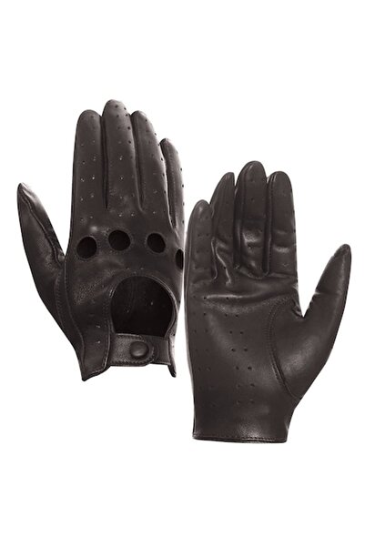 Harssidanzar Leather Driving Gloves