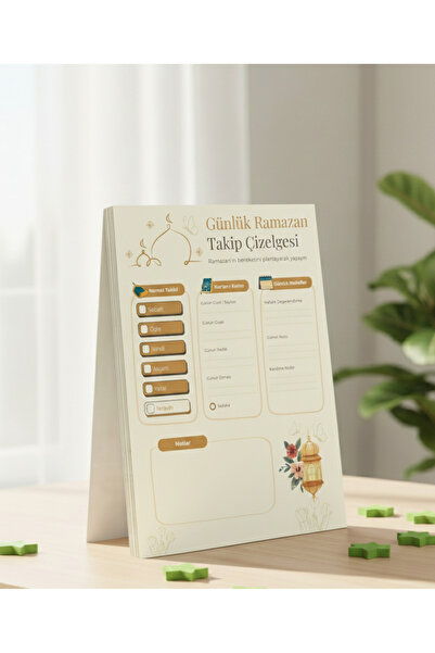 pnkycrco A6 Ramazan Planlayıcı Günlük Planlayıcı Bloknot Notepad Not Defteri ...