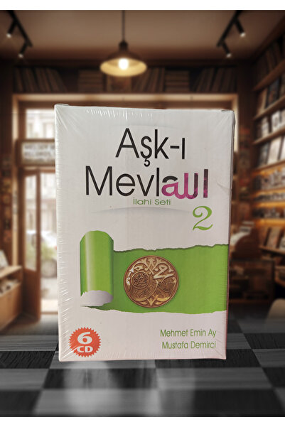 CD AŞK-I MEVLA 2 İLAHİ SETİ 6 Sıfır, Orijinal Jelatininde