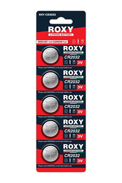 Midcom Roxy CR2032 3V Lithium Bios Pil - 5 Adet