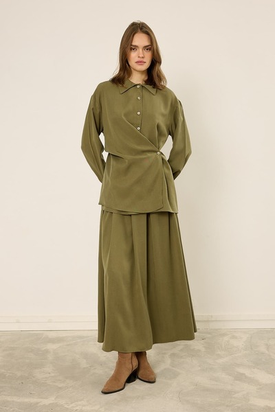 mavi limon Velora Gömlek