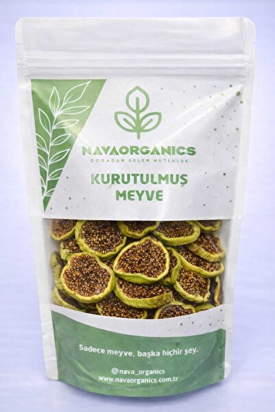 NAVAORGANICS Diyet Atıştırmalık İncir Kurusu (50gr) | Katkısız %100 Doğal | K...