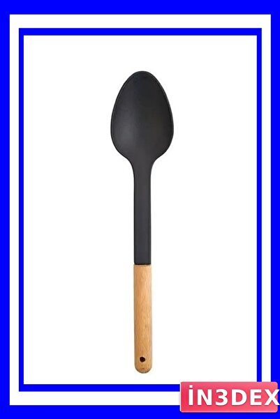 İN3DEX Wooden Handle Food Serving Spoon