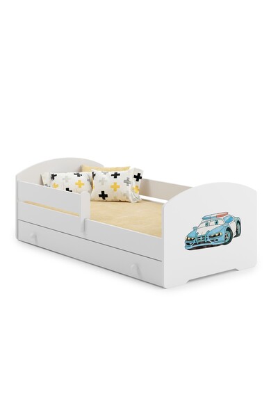 Other Luk 160x80 children's bed with drawer - Police