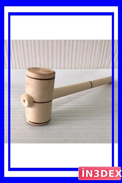 İN3DEX مطرقة خشبية لتكسير الزيتون والمكسرات