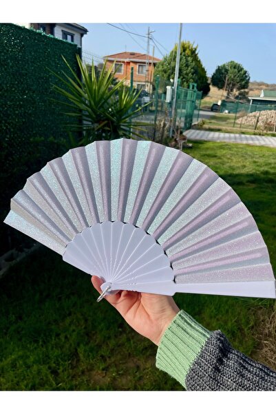 atölye karnaval Simli Yelpaze A Kalite