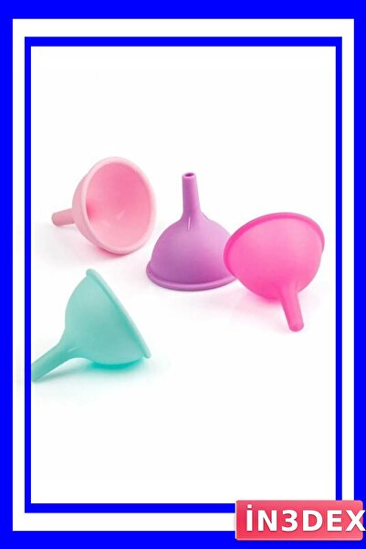 İN3DEX Flexible Kitchen Funnel for Liquid Pouring and Filtering Operations