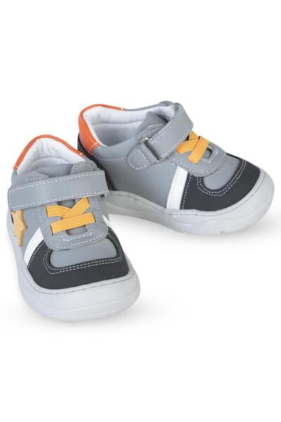 Civil Baby Cırtlı 18- İlkadım Ayakkabı - Gri 19