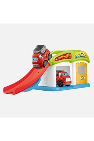 OEM Stație de încărcare Speedy Track și parcare cu rampă și mașină pentru copii