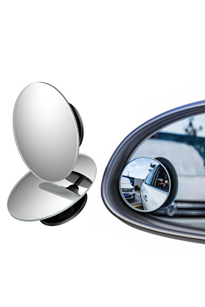 Baseus [Set 2x] Round Blind Spot Car Mirror with Adhesive Baseus, ACMDJ-01
