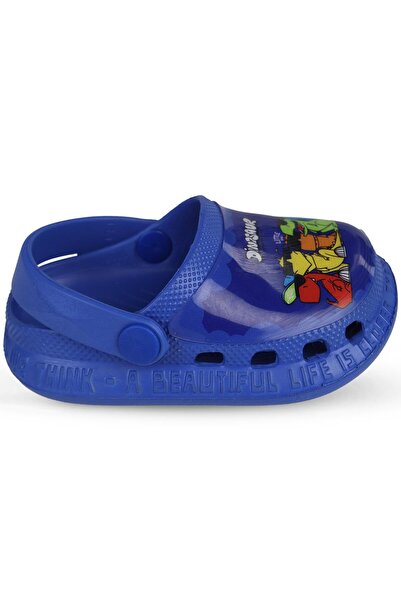 Civil Boys Papuče sa digitalnim štampom, veličina 26-30 - plave