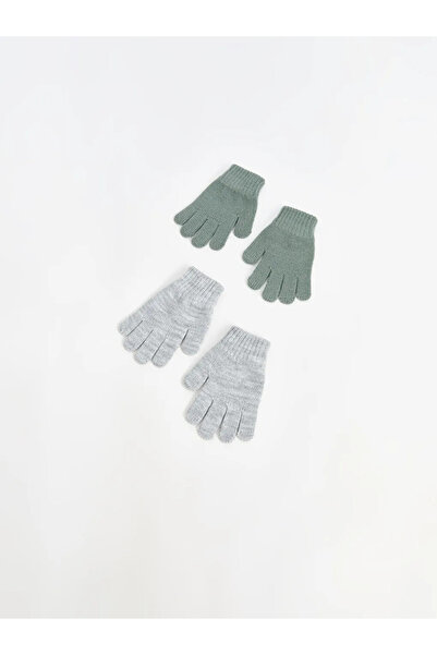 LC Waikiki Lcw Baby White Basic Baby Boy Gloves 2-Pack