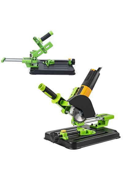 özgürce Açılı Kesme ve Taşlama Standı, Kızaklı, 115/125mm, Tezgahı, Kayar Mil...