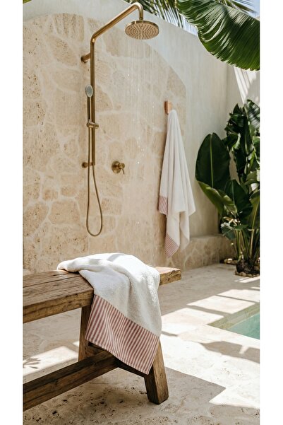 Minteks Moods Смугасті 100% 50x90см Бавовняні рушники для рук та обличчя