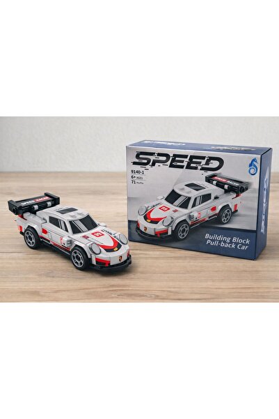 Balonsan Speed Building Block Pull and Drop Lego Car