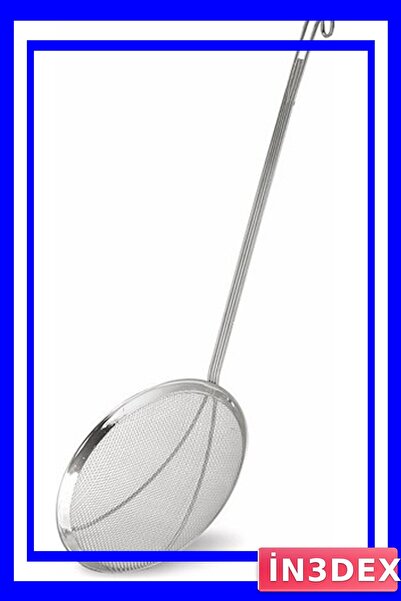 İN3DEX مصفاة مطبخ من السلك المقاوم للصدأ مقاس 12 سم