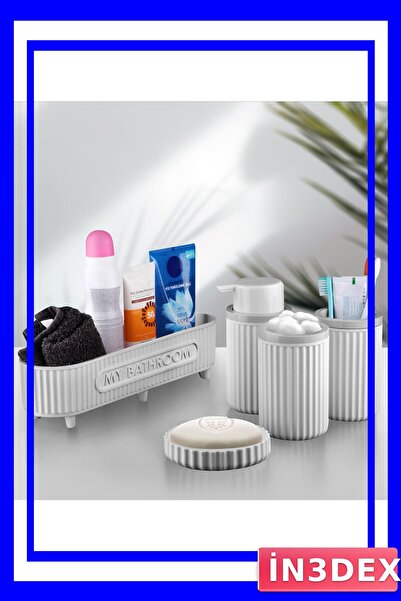 İN3DEX 5 Piece Bathroom Accessory Set