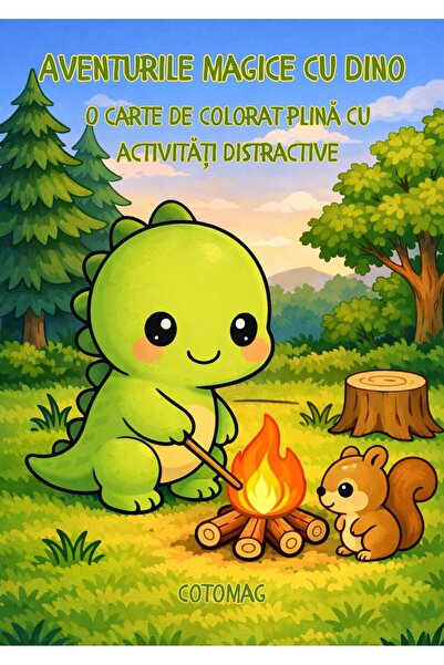 Cotomag Magical Adventures with Dino - A Coloring Book Full of Fun and Educat...