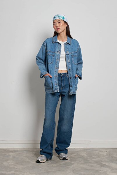 mavi limon Cepli Kot Ceket