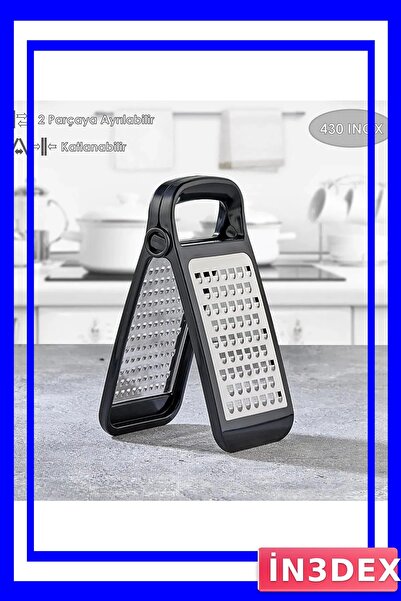 İN3DEX Two-Sided Rotating Grater Kitchen Tool