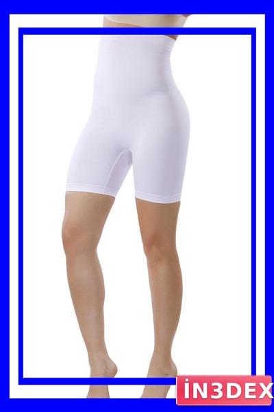 İN3DEX White Long-Legged Women's Corset