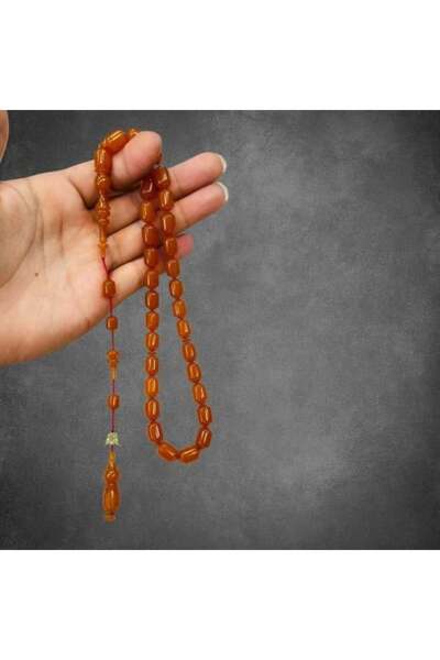 alomran orientals Honey-colored sandalwood rosary