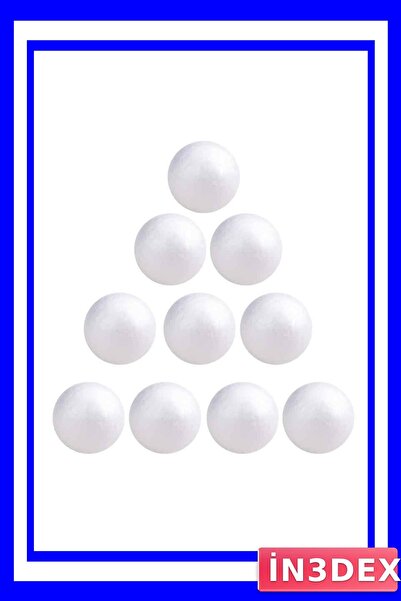 İN3DEX كرات بوم بوم مصنوعة يدويًا بقطر 4 سنتيمتر 80 قطعة