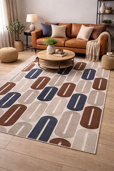 Dinarsu "Elite Modern" Jel Tabanlı Kaymaz Halı