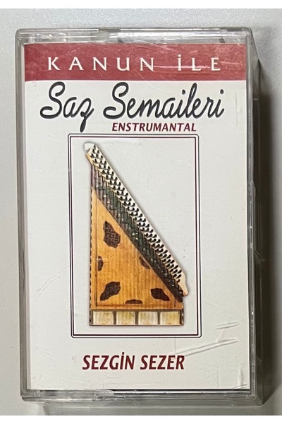 Mega Müzik Sezgin Sezer Kanun ile Saz Semaileri Enstrumantal Cassette
