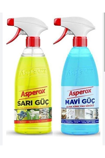 ASPEROX İkili Sarı ve Mavi Güç 1 Lt.