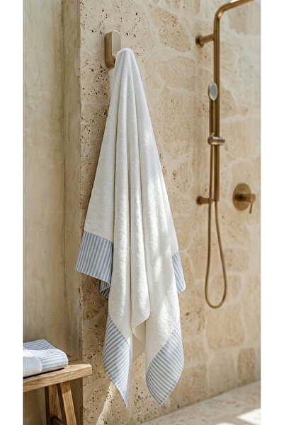 Minteks Moods Striped 100% Cotton 70X140Cm Bath Towel