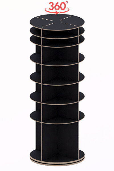 ihtiyacal 360° Dönen Ayakkabılık, Çanta Şapka Çizme Çok Amaçlı Düzenleyici St...