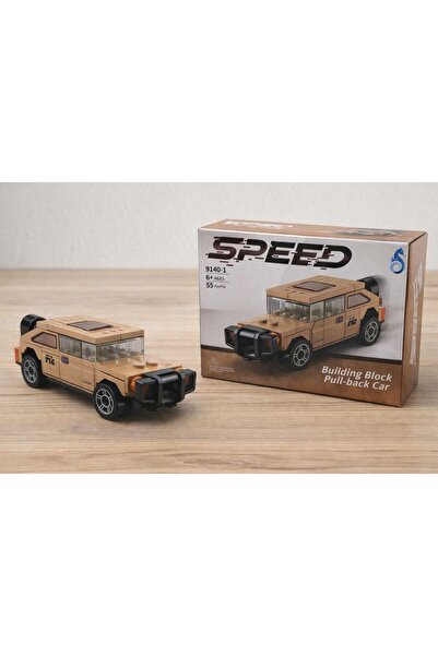 Balonsan Speed Building Block Pull and Drop Lego Car