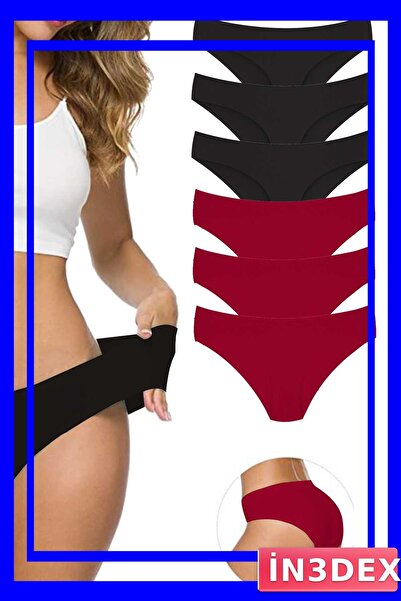 İN3DEX Seamless Flexible Panties 6-Pack Laser Cut