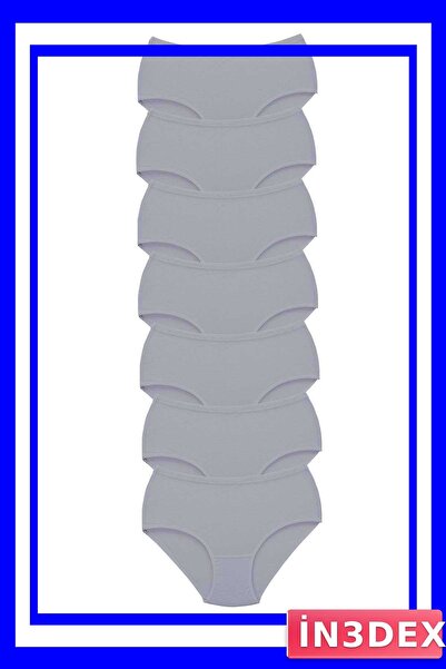 İN3DEX Women's High Waist Bato Panties Set of 7 Thick Elastic