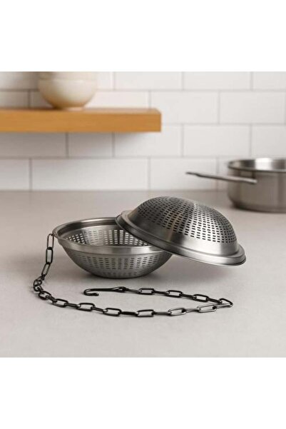 Generic Metal Charcoal Basket with Lid and Hanging Chain