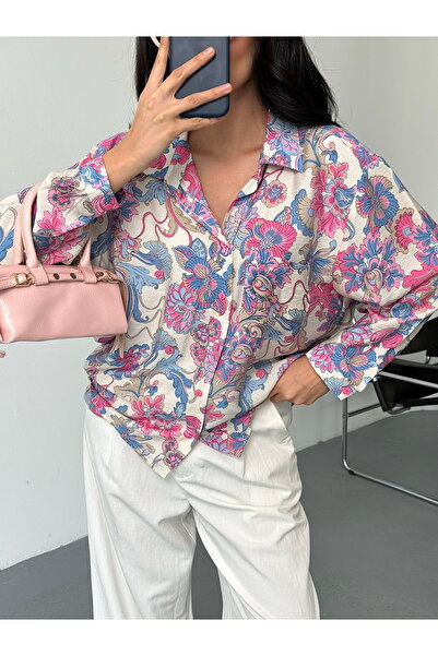 OLİSSE Kadın Lavinia Desen Gömlek