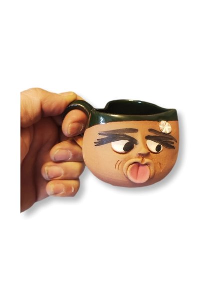 çömlek diyarı Earth Heart Cup Emoji Woman