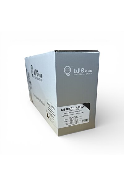 Wecan خرطوشة حبر بديلة طابعة CE505A/CF280A متوافق مع اتش بي ليزر جيت برو وكان...