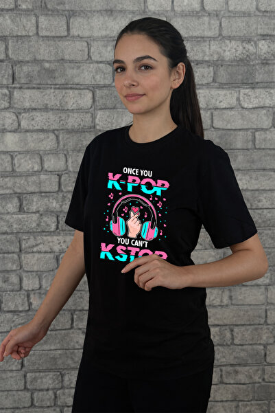 barsdepo K-Pop K-Stop Printed Unisex T-Shirt for Children / Adults (with Surp...