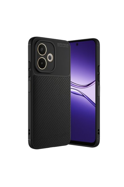 EGSTECH غطاء هاتف Oppo A5 Pro 5G، تصميم كربوني، متين، فاخر، مع خاصية التركيز ...