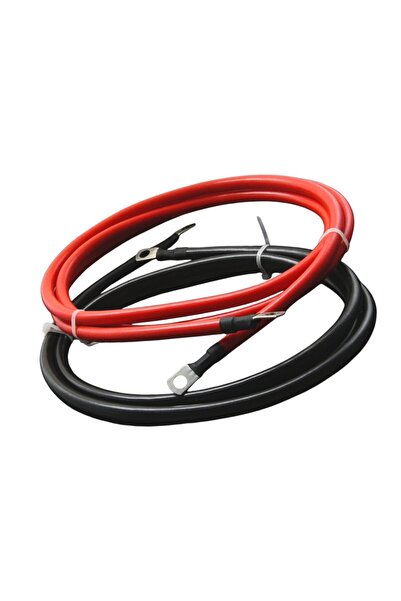 OEM Cabluri Alimentare Baterie (2 Buc), Rosu si Negru, Cupru 100%, Lungime 2 ...